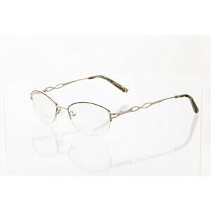 Visage E209 GLD 50-18-140mm Eyeglasses FRAMES ONLY - GOOD CONDITION